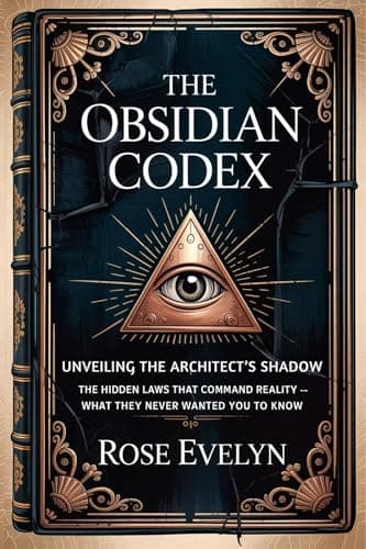 Cover of The Obsidian Codex — Unveiling the Architect’s Shadow: The Hidden Laws That Command Reality — What They Never Wanted You to Know