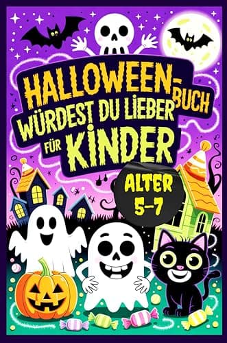 Cover of Halloween Buch Würdest Du Lieber Für Kinder