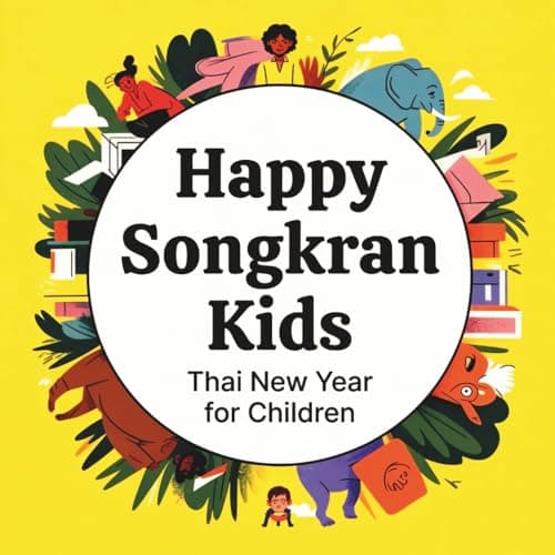 Cover of Happy Songkran Kids: Thai New Year for children