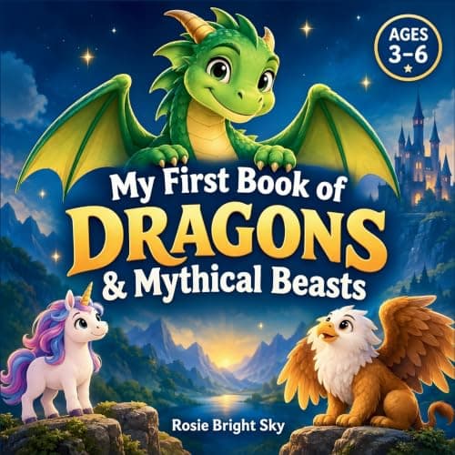 Cover of My First Book of Dragons & Mythical Beasts (Ages 3–6)