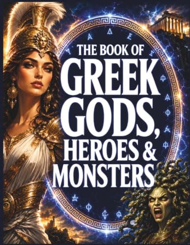 Cover of The Book of Greek Gods, Heroes & Monsters